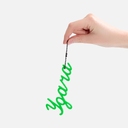 Подвеска Word, 3D-печать на заказ, удача для нанесения логотипа