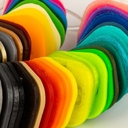 Брелок Impreso, 3D-печать на заказ, сердце для нанесения логотипа
