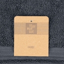 Полотенце Farbe, среднее, темно-серое для нанесения логотипа