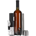 Винный набор Wine Diesel, черный для нанесения логотипа