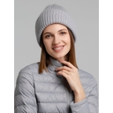 Шапка Capris, серая для нанесения логотипа