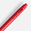 Ручка шариковая Prodir DS11 PMP, красная для нанесения логотипа