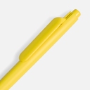 Ручка шариковая Prodir DS11 PMP, желтая для нанесения логотипа