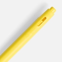Ручка шариковая Prodir DS11 PMP, желтая для нанесения логотипа