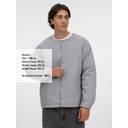 Куртка унисекс Veter, серая, размер 3XL/4XL для нанесения логотипа