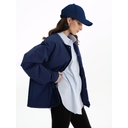 Куртка унисекс Veter, темно-синяя, размер 3XL/4XL для нанесения логотипа