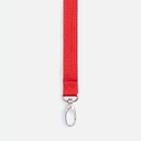 Лента для бейджа Pin, красная для нанесения логотипа
