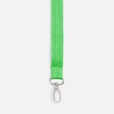 Лента для бейджа Pin, зеленая для нанесения логотипа