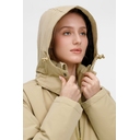 Куртка-парка унисекс Sfera, бежевая, размер 3XL для нанесения логотипа