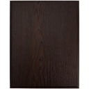 Плакетка Plaque XL, венге с золотистой пластиной для нанесения логотипа