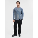 Джемпер Denim свободного силуэта на заказ, полушерсть, размер XS для нанесения логотипа