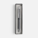 Ручка шариковая Arvent Glossy в футляре, черная для нанесения логотипа