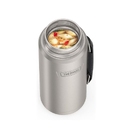 Термос Icon 1200, серебристый (стальной) для нанесения логотипа