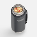 Термос Icon 1200, черный для нанесения логотипа