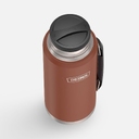Термос Icon 1200, коричневый для нанесения логотипа