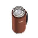Термос Icon 1200, коричневый для нанесения логотипа
