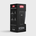 Термокружка Icon 470, черная для нанесения логотипа