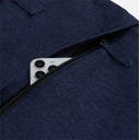 Сумка для покупок Denimate, темно-синяя для нанесения логотипа