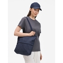 Сумка для покупок Denimate, темно-синяя для нанесения логотипа