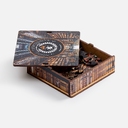 Деревянный пазл в шкатулке PuzzleBox на заказ для нанесения логотипа