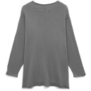 Лонгслив унисекс Siluetti Fuori, серый, размер L/XL для нанесения логотипа