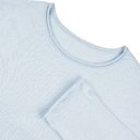 Лонгслив унисекс Siluetti Fuori, светло-голубой, размер L/XL для нанесения логотипа