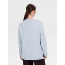 Лонгслив унисекс Siluetti Fuori, светло-голубой, размер L/XL для нанесения логотипа