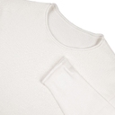 Лонгслив унисекс Siluetti Fuori, молочно-белый, размер L/XL для нанесения логотипа