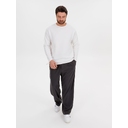 Лонгслив унисекс Siluetti Fuori, молочно-белый, размер L/XL для нанесения логотипа