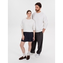 Лонгслив унисекс Siluetti Fuori, молочно-белый, размер L/XL для нанесения логотипа