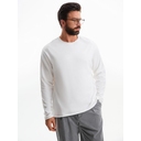 Лонгслив унисекс Siluetti Fuori, молочно-белый, размер L/XL для нанесения логотипа