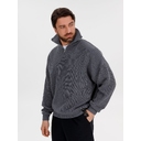 Джемпер Siluetti Birne, серый, размер L/XL для нанесения логотипа