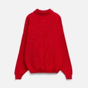 Джемпер Siluetti Birne, красный, размер L/XL для нанесения логотипа
