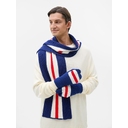 Шарф Winwear, темно-синий (кобальт) для нанесения логотипа