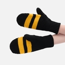 Варежки Winwear, черные, размер S/M для нанесения логотипа
