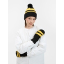 Варежки Winwear, черные, размер S/M для нанесения логотипа