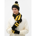 Варежки Winwear, черные, размер S/M для нанесения логотипа