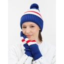 Варежки Winwear, темно-синие (кобальт), размер S/M для нанесения логотипа