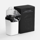 Машина для приготовления попкорна Crisp Twist, белая для нанесения логотипа