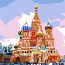 Картины по номерам «Красота России» для нанесения логотипа