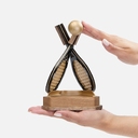 Награда Golden Impact c 3D-элементами для нанесения логотипа