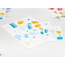Наклейки ПВХ Sticker Pack на заказ, L для нанесения логотипа