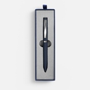 Ручка шариковая Bolt Soft Touch в футляре, синяя для нанесения логотипа