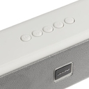 Беспроводная стереоколонка Uniscend Roombox, светло-серая для нанесения логотипа