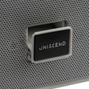 Беспроводная стереоколонка Uniscend Roombox, светло-серая для нанесения логотипа