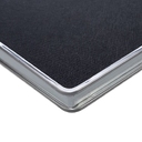 Ежедневник Frame Metal, недатированный, черный для нанесения логотипа