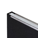 Ежедневник Frame Metal, недатированный, черный для нанесения логотипа