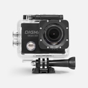 Экшн-камера Digma DiCam 320, черная для нанесения логотипа