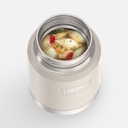 Термос для еды Icon 470, бежевый для нанесения логотипа