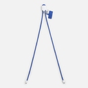 Кабель-ланьярд energyFlex Pro, синий для нанесения логотипа